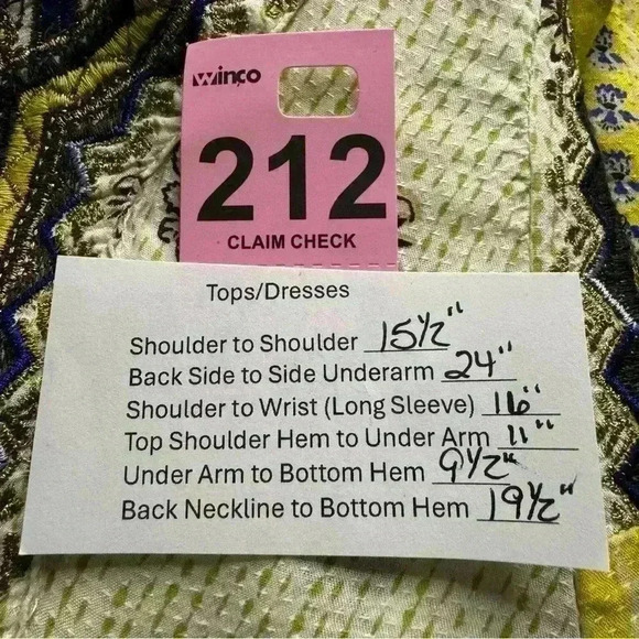 Free People But I Like It Women’s XS Ivory Embroidered Crop Tunic 3/4 Sleeve Top - Picture 12 of 12